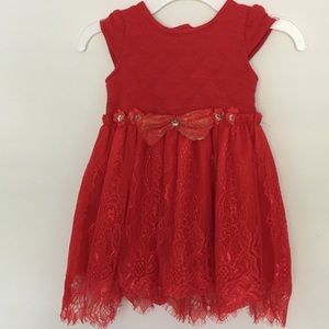 A red dress for kids